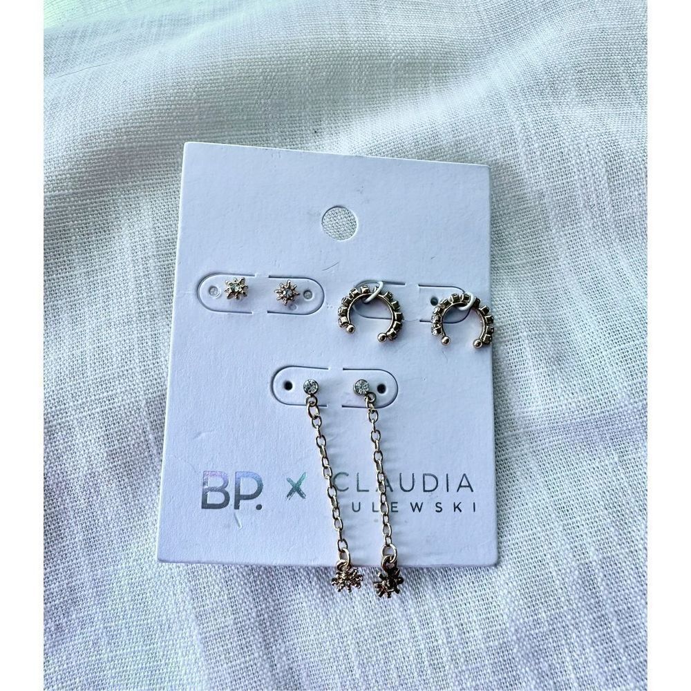 Set of 3 earrings BP x Claudia Sulewski